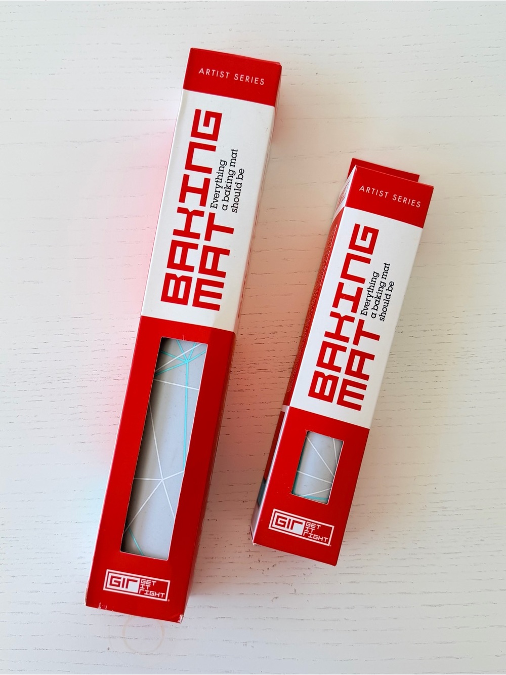 Baking Mat - Red & White Packaging